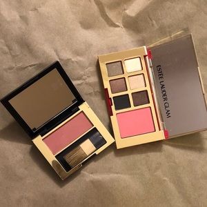 Estée Lauder Pure Color Eye Cheek Palette Glam &Pure Color Blush 420 Rebel Rose